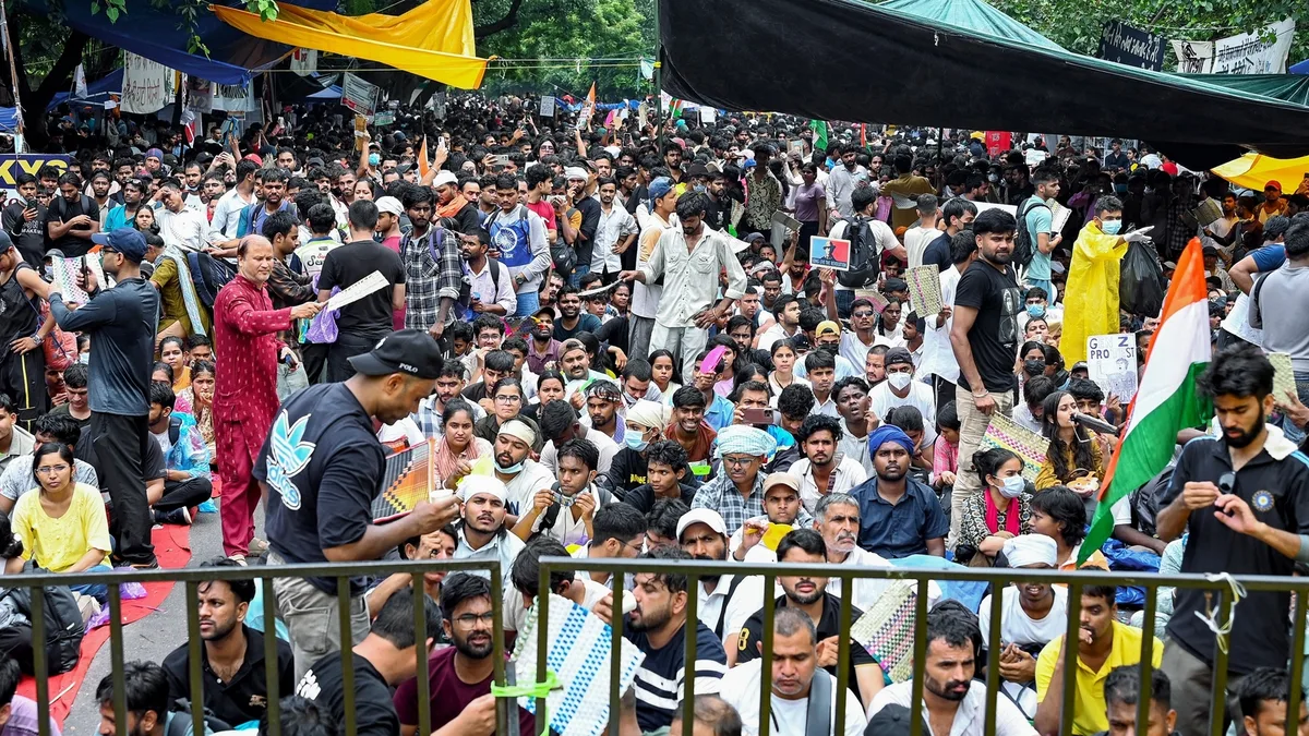 Delhi Police tells SC it ‘no longer wishes to pursue’ 13 FIRs from NEET protests in July