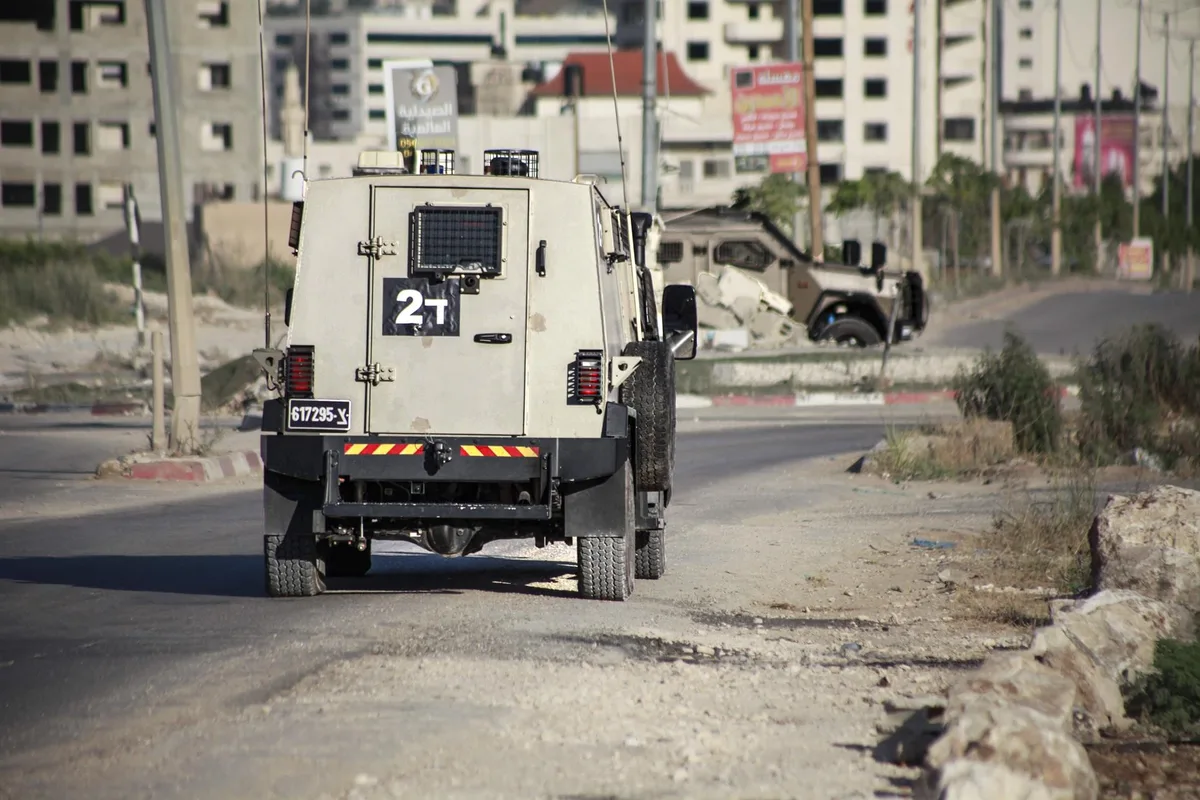 Israel lanza un bombardeo contra "varios terroristas" en la ciudad cisjordana de Yenín