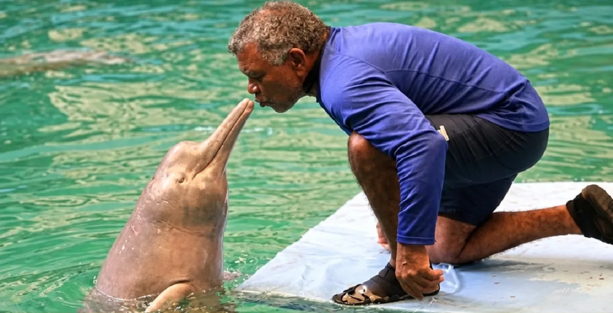 Falleció Miguel Jiménez, conocido como Tonino, entrenador de toninas del Acuario de Valencia