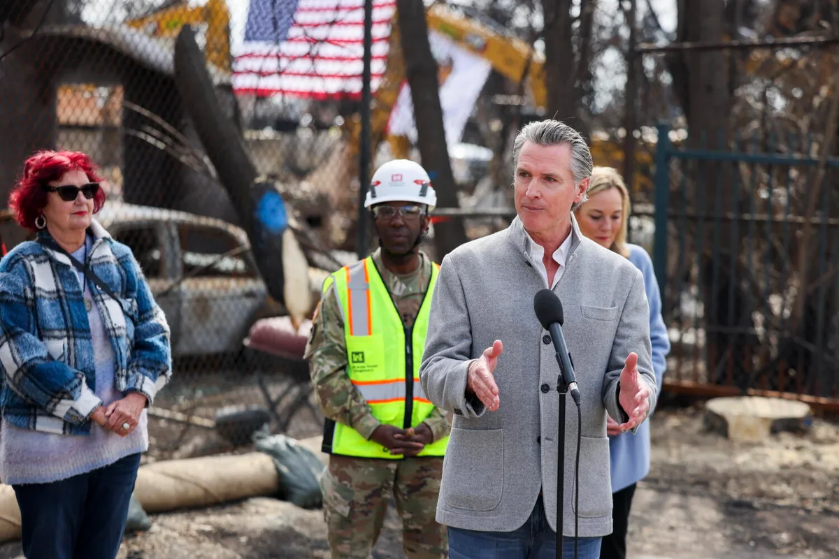 Insurance executives warn that Newsom plan to shift utility wildfire liability would raise premiums