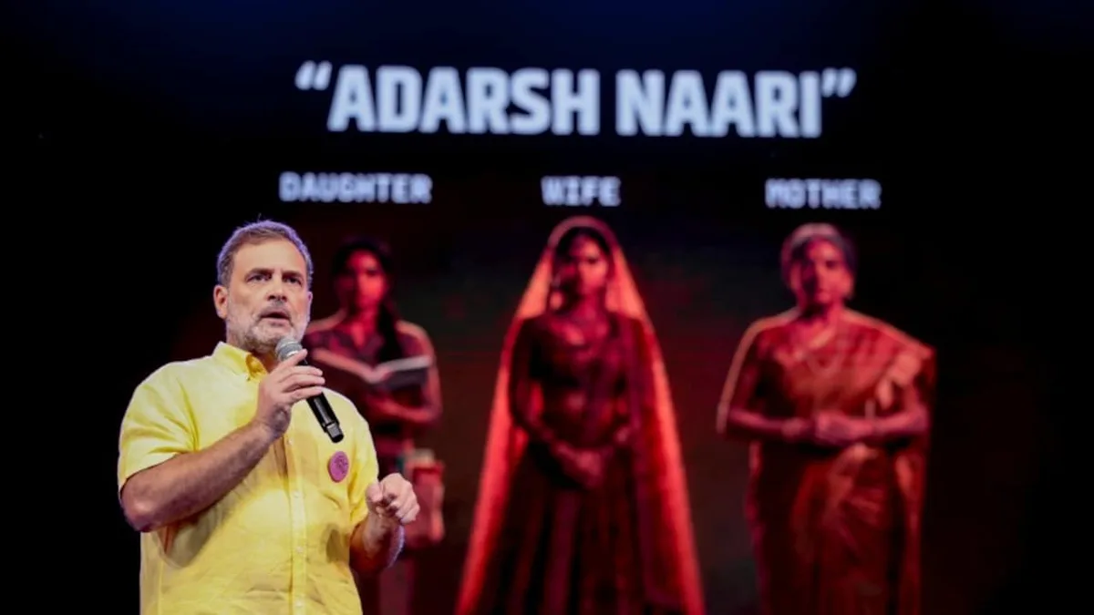 Rahul Gandhi's "Smash The Patriarchy" Call To Women Sparks Congress vs BJP