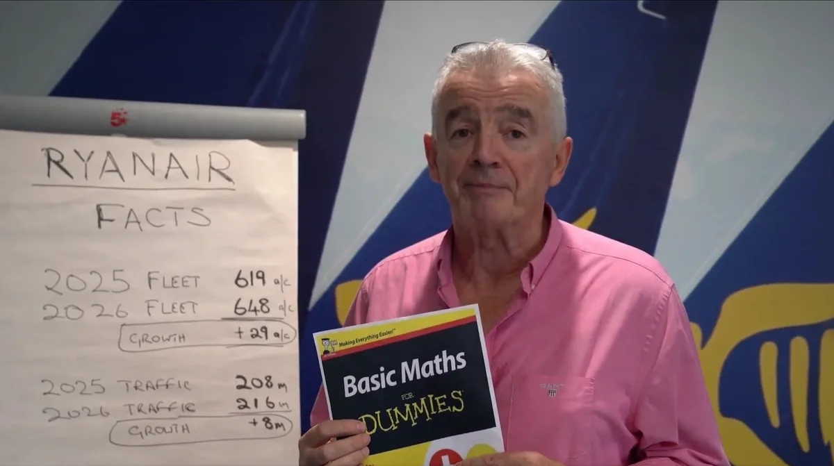 Batalla en redes entre Ryanair y Óscar Puente: el CEO de la aerolínea le llama “ministro fallido” en un vídeo con IA en el que habla perfecto español