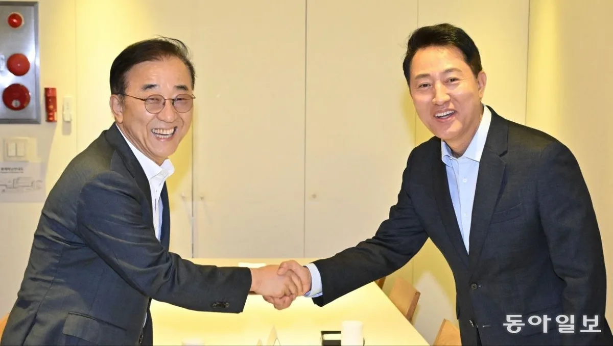 오세훈 “용산공원 아파트 불가…캠프킴 등 대체부지 역제안”
