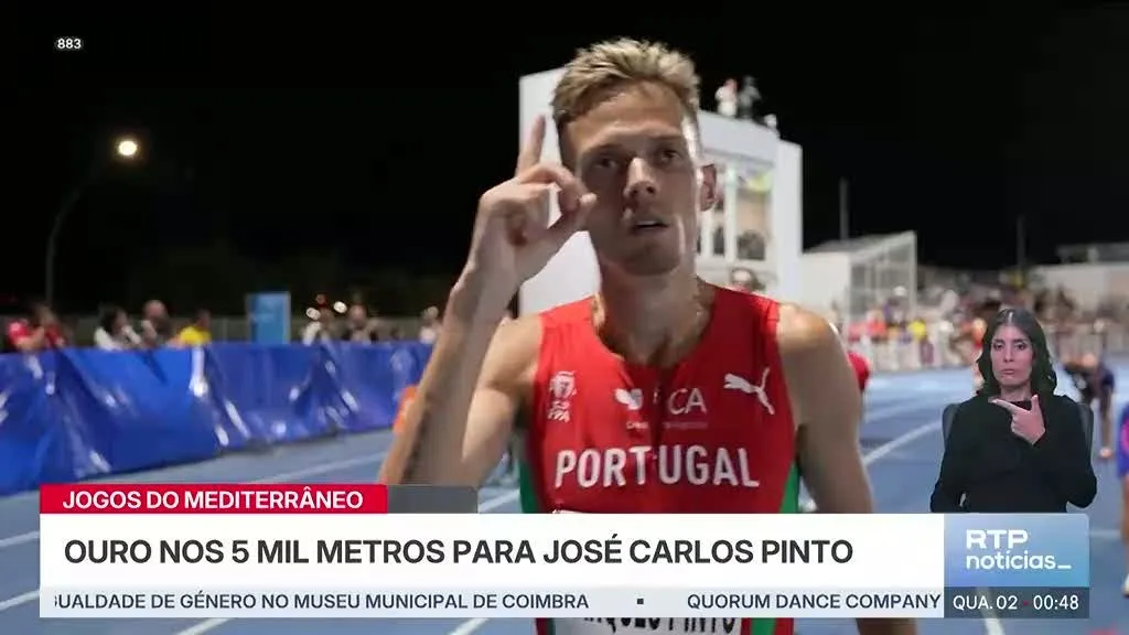 Jogos do Mediterrâneo. Duplo ouro para Portugal