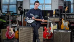 Johnny Marr guitars sell for more than £560k at auction