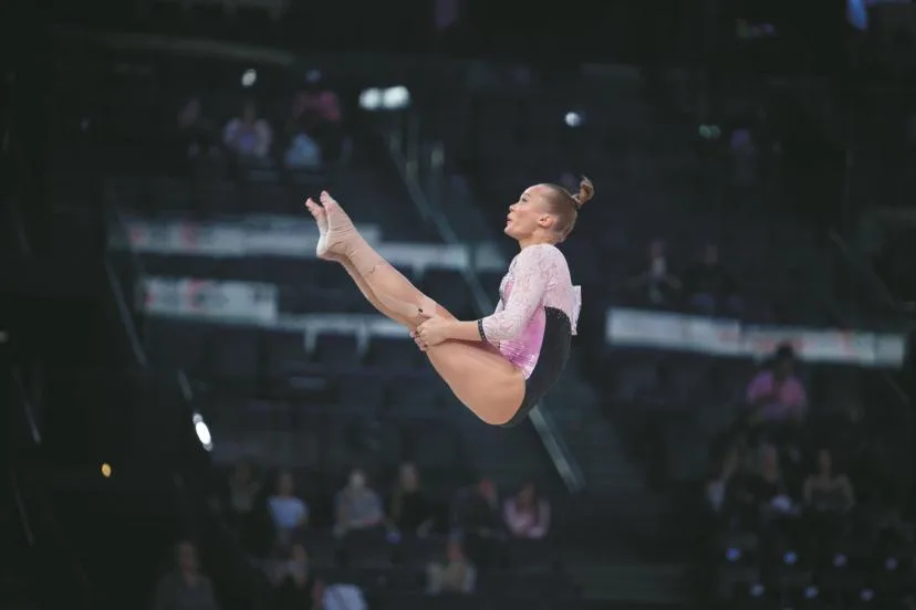 Comme la plupart de ses compatriotes, la gymnaste russe Angelina Melnikova toujours sans visa pour les Championnats du monde