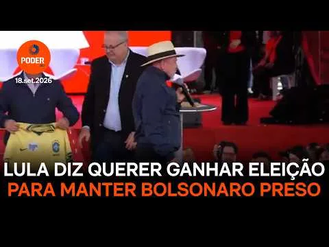 Lula diz querer ganhar eleição para manter Bolsonaro na cadeia