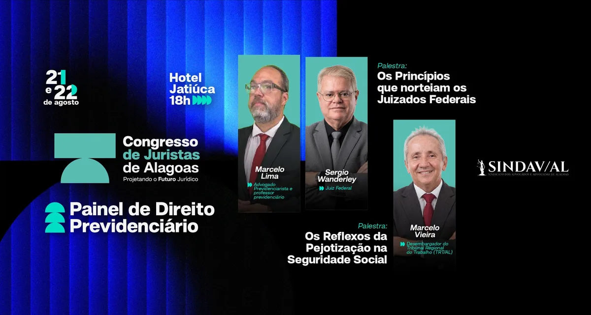 Congresso de Juristas discutirá pejotização, direito previdenciário e criminal