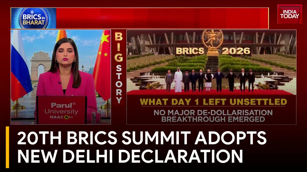 BRICS Adopts Delhi Declaration, Targets Unilateral Tariffs And Backs UN Security Council Reforms