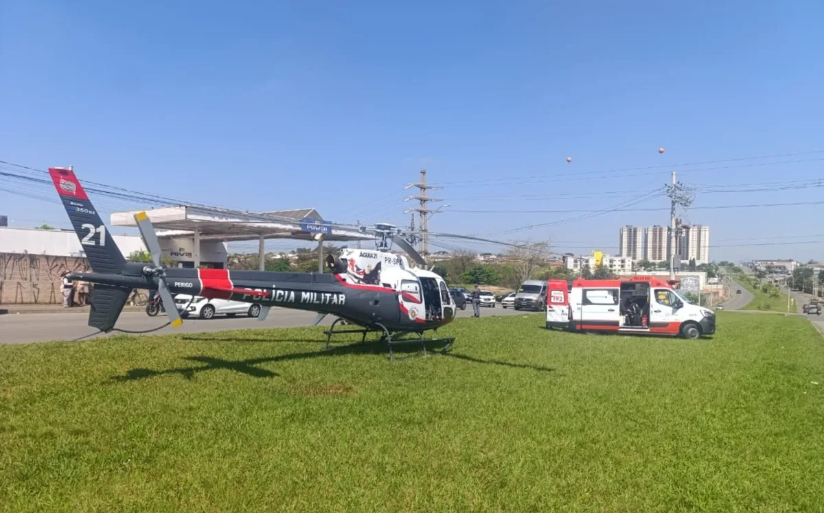 Pedreiro fica ferido após cair de telhado em Limeira