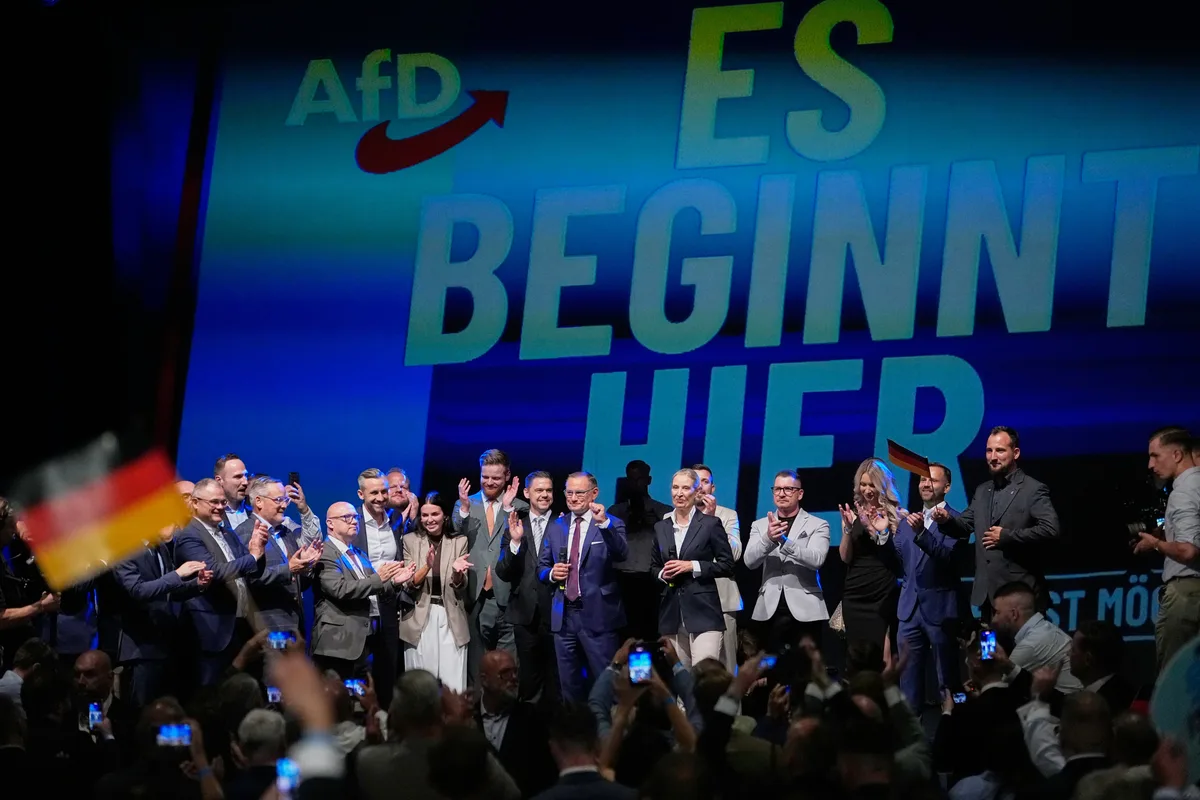 German chancellor faces pressure after far-right AfD party wins a landslide in a state election