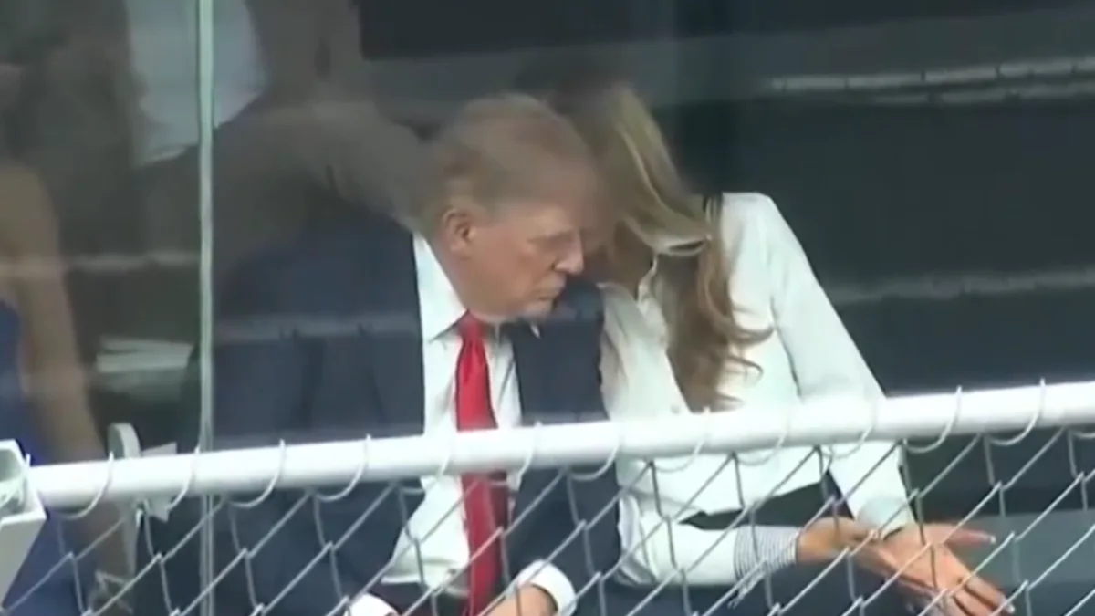 Trump, Melania in heated exchange? Brief Grand Prix video clip sparks online buzz