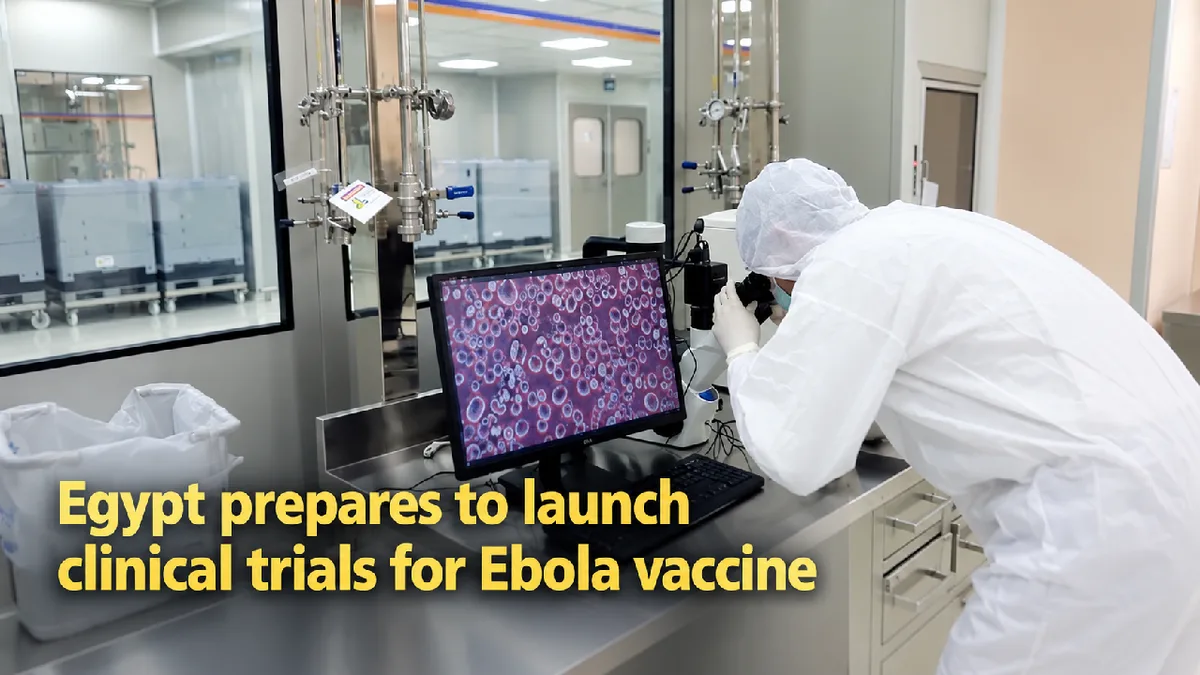 Egypt prepares to launch clinical trials for Ebola vaccine