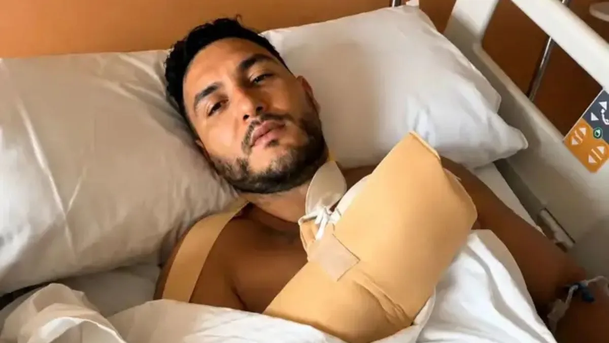 Omar Montes, operado de urgencia tras sufrir un accidente practicando boxeo: “La fractura no es limpia, son muchos fragmentos”