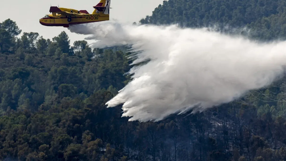 España concentra el 44% de toda la superficie quemada en la Unión Europa: los incendios han calcinado 296.815 hectáreas este año