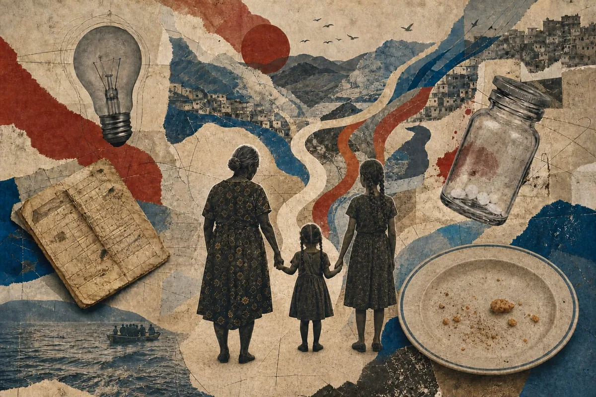 Apagones, medicamentos y ausencias: la vida de una abuela que sostiene sola a sus dos nietas en La Habana