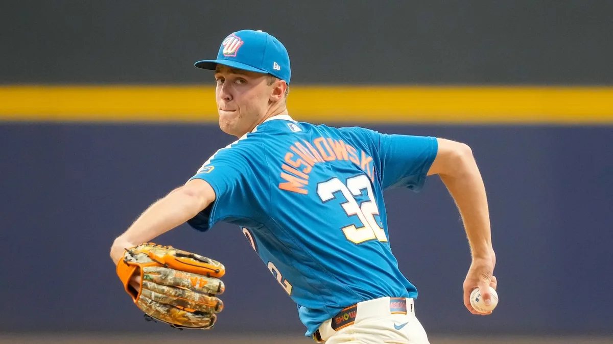 Misiorowski outduels Sale and Contreras has big game in Brewers 2-1 victory over Braves