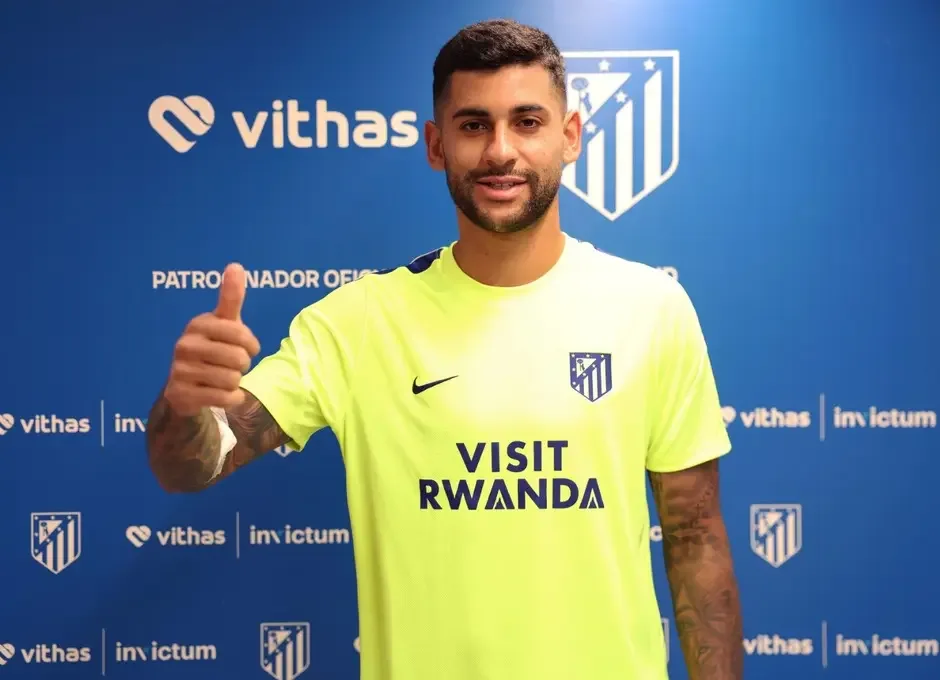 Atlético de Madrid anuncia a contratação de Cristian Romero