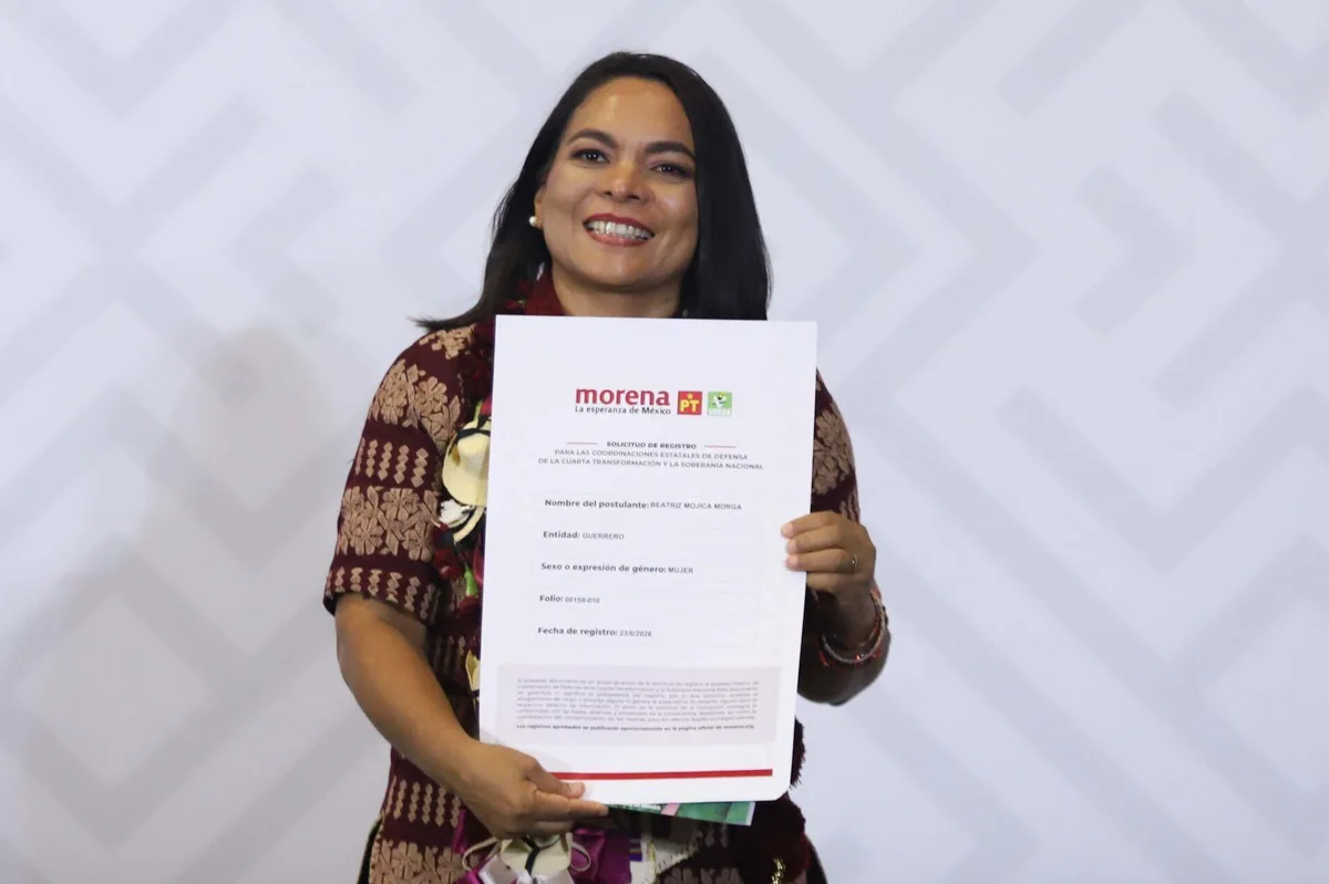 Morena elige a su ‘corcholata’ para Guerrero: ¿Quién es la senadora Beatriz Mojica?