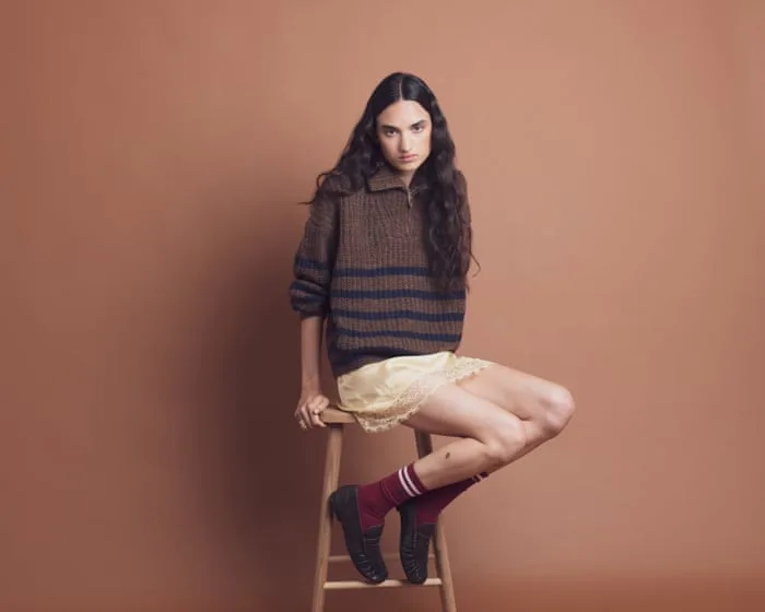 Jess Cartner-Morley on fashion: pair a little skirt with a chunky jumper for the perfect balancing act