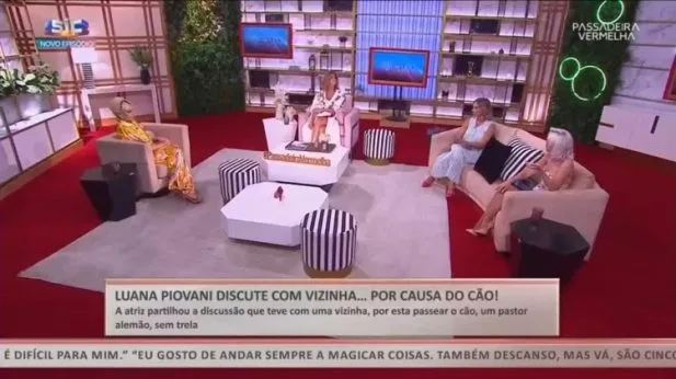 Luana Piovani discute com vizinha e é criticada em TV de Portugal após frase publicada nas redes sociais; assista Reprodução/Instagram