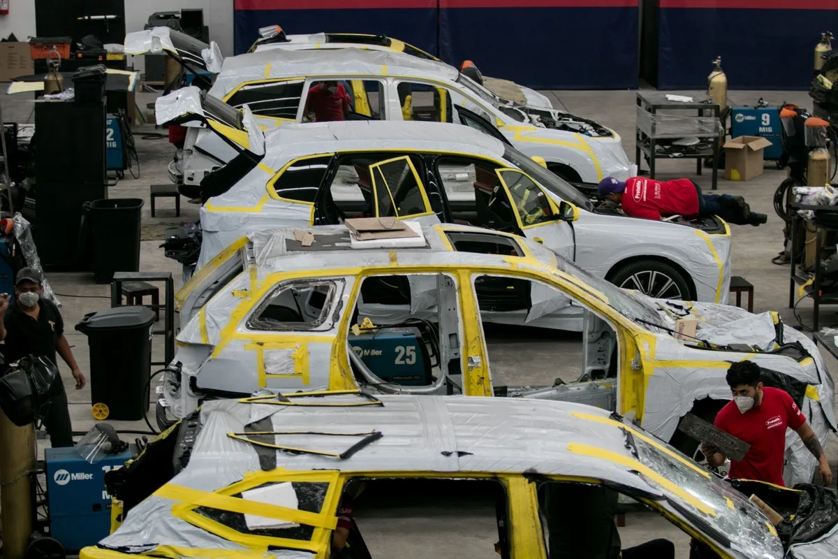 Actividad industrial en México tiene en julio su mayor avance en 33 meses