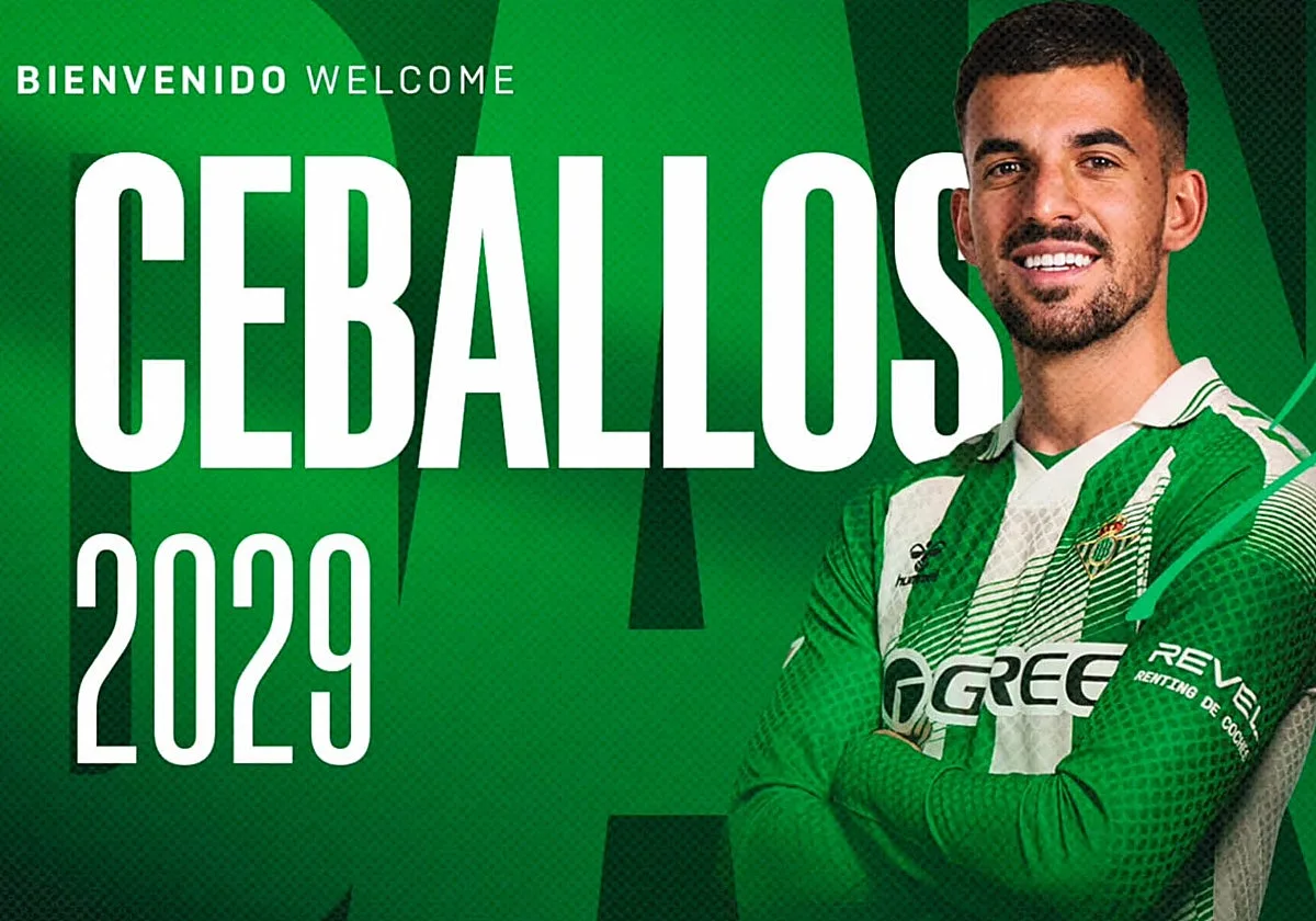 El Betis hace oficial el fichaje de Dani Ceballos hasta 2029