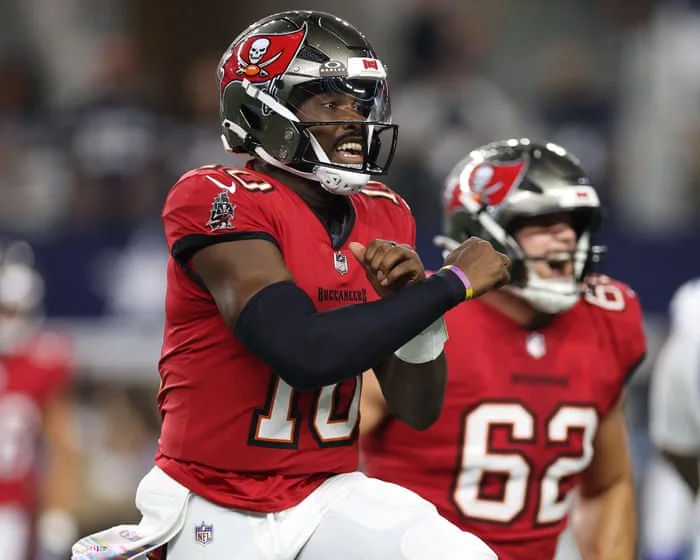 Bucky Irving runs riot as Buccaneers stun Cowboys for first win of season