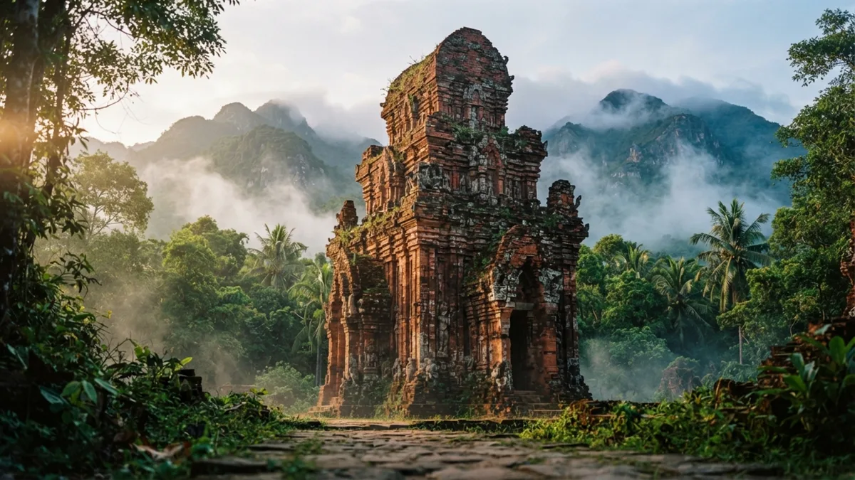 Torres de tijolos surgiram num vale cercado por montanhas e viraram o centro religioso de um reino que durou séculos