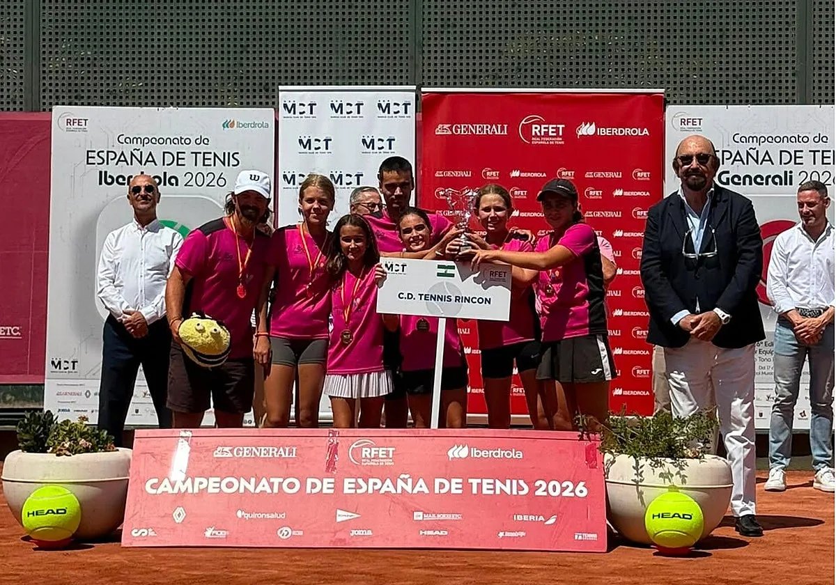 El CD Tennis Rincón, campeón de España Alevín por Equipos Femeninos