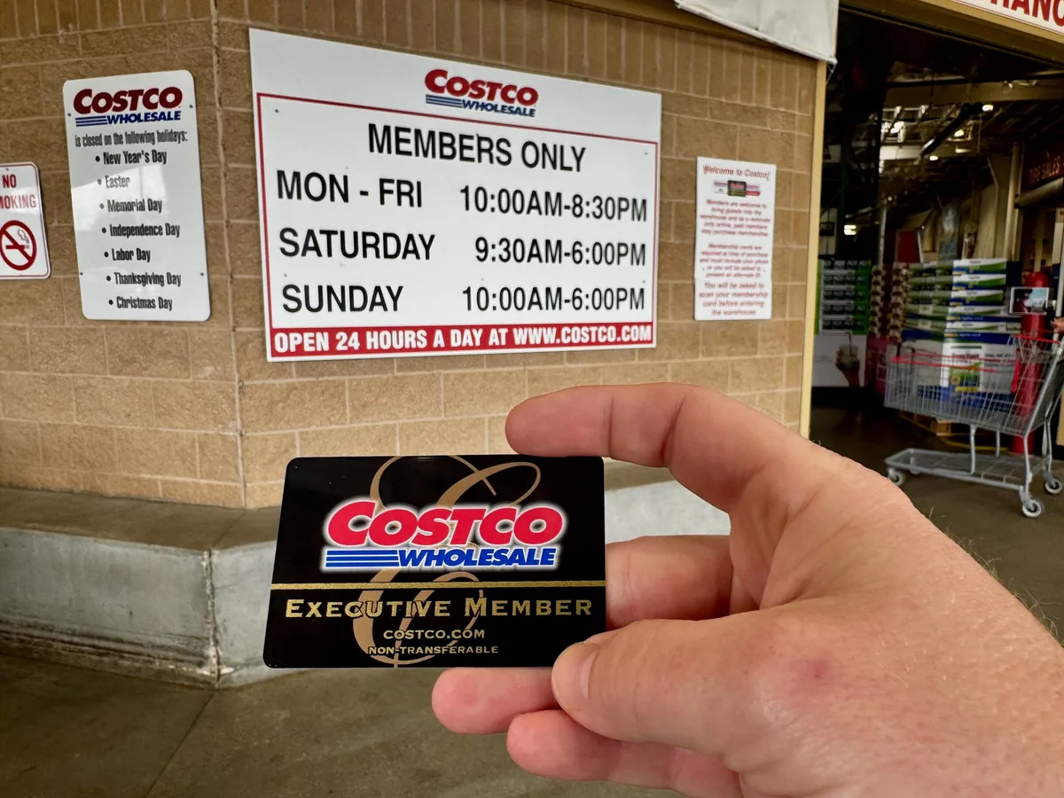 Most national retailers close on 2 holidays. Costco shuts down for 7.