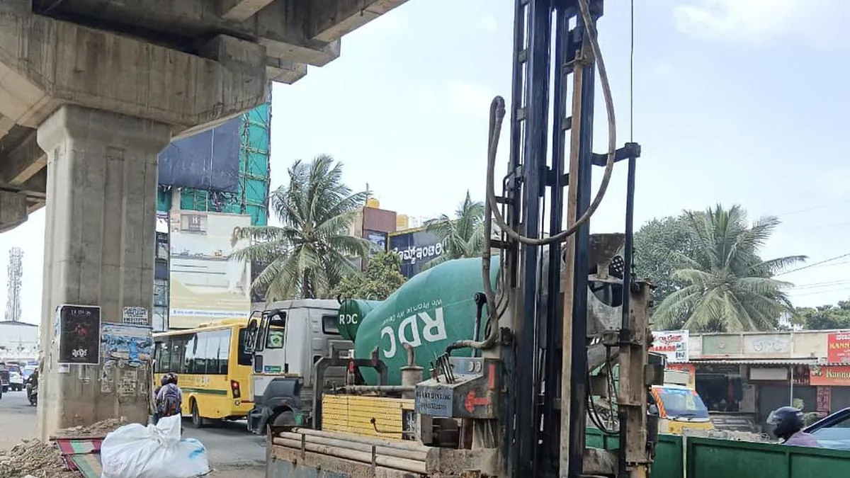 BMRCL begins soil testing on Sarjapur Road for proposed Namma Metro Red Line corridor
