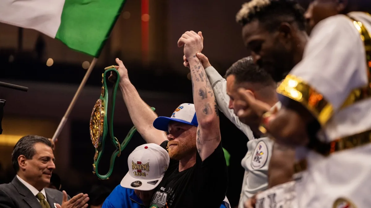 Canelo Álvarez en el Estadio Azteca, que necesita Emilio Azcárraga para convencer al boxeador