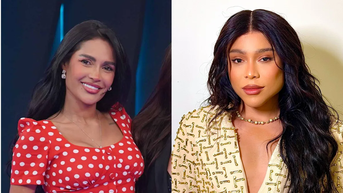 Flay rebate Blogueirinha após fala sobre Grammy Latino e esclarece se pagou pela inscrição; assista Fotos: Globo/Thalles Trouva; Reprodução/ Multishow