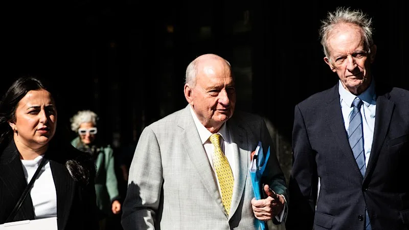 Alan Jones trial as it happened: Broadcaster bought flowers for complainant ‘M’ weekly, choppered him to farm, court hears in indecent assault and sexual touching trial