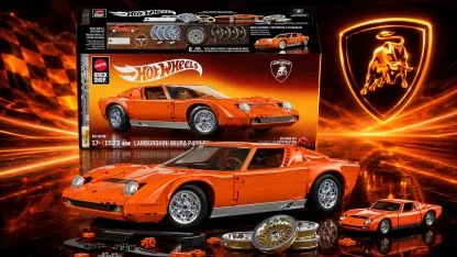 Anzeige: Mattel Brick Shop Lamborghini-Miura-Bausatz zum Aktionspreis für unter 124 Euro bei Amazon