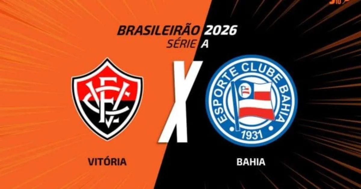 Vitória x Bahia, AO VIVO, com a Voz do Esporte, às 14h30