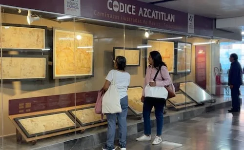 Últimos días para ver la exposición Códice Azcatitlan; descubre la historia del imperio mexica y pasajes de La Conquista