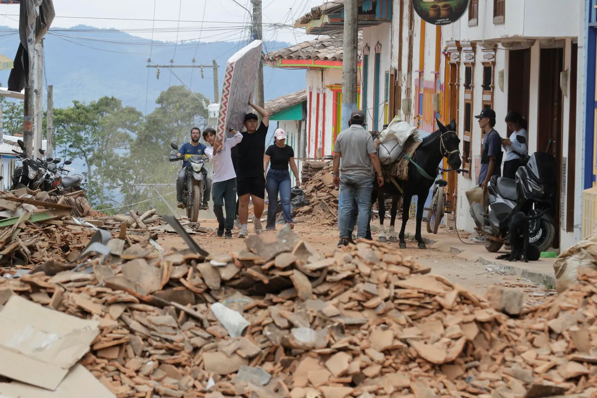 OIM alertó sobre riesgo de trata de personas entre damnificados por el terremoto en Colombia