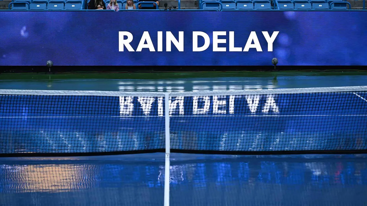Semifinais do WTA 1000 de Toronto terão atraso por chuva