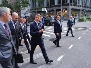 Macron à l’Onu : le président juge avoir eu une discussion "très constructive" avec Trump sur l’Ukraine et la mer Rouge