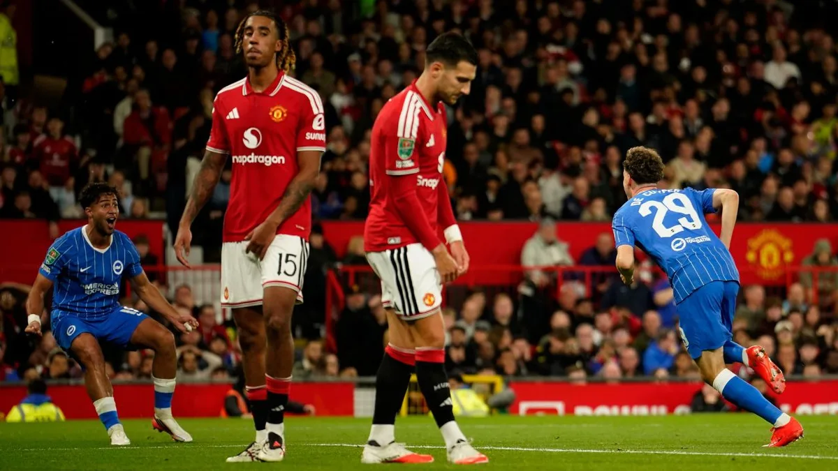 Premier League Roundup: Manchester United stunned by Brighton in League Cup