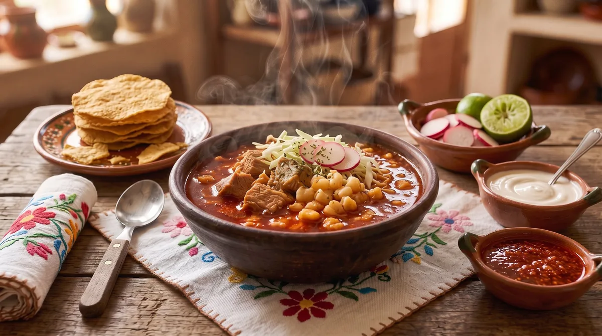¿Cómo preparar pozole rojo? La versión perfecta y tradicional para las fiestas de septiembre