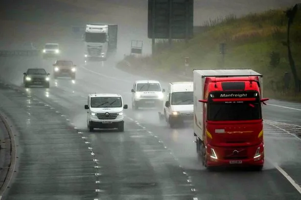 Met Office names areas facing heavy rain on Friday with downpours in 10 counties