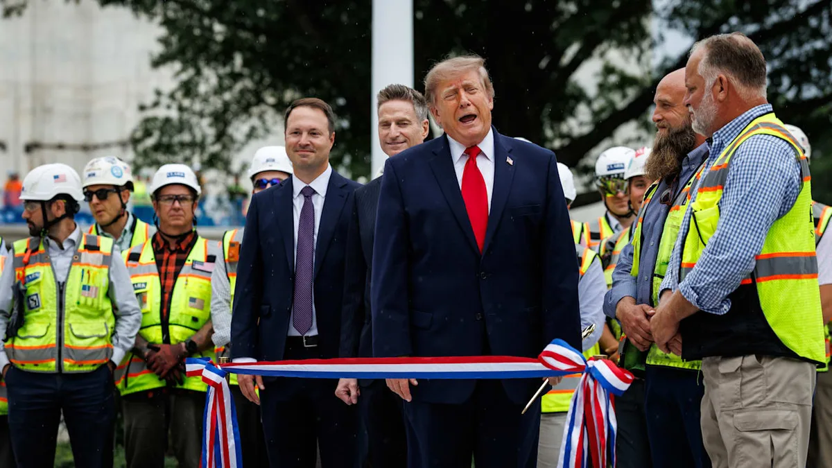 Trump plötzlich ohne Ton - Video zeigt Sprachlos-Moment