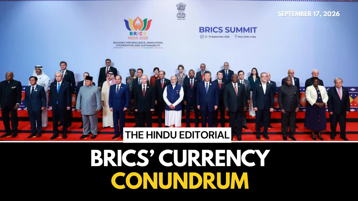 Currency conundrum: On the BRICS New Delhi Declaration | The Hindu Editorial