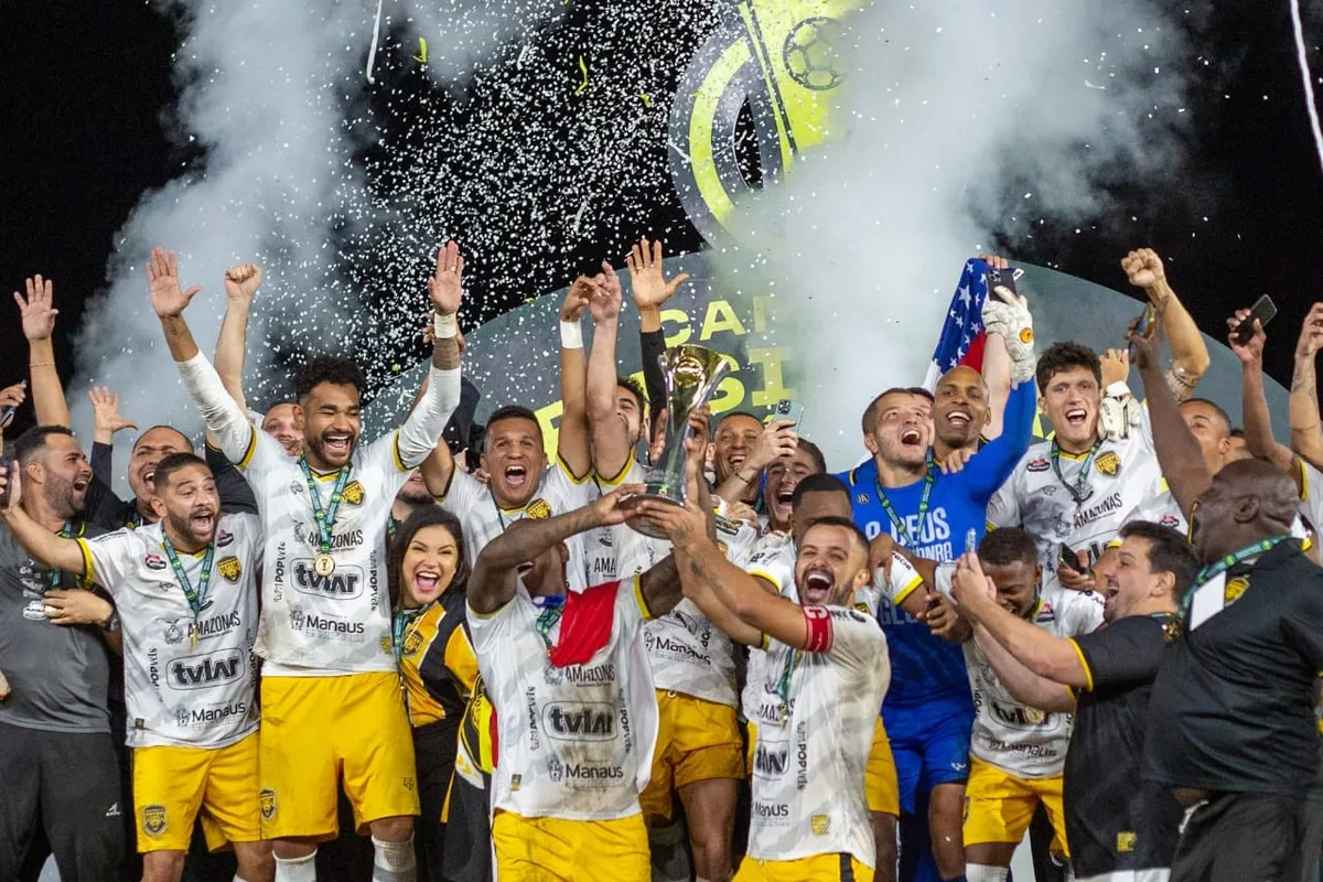 #Tbt relembra título do Amazonas sobre o Brusque e conquista inédita para o futebol amazonense