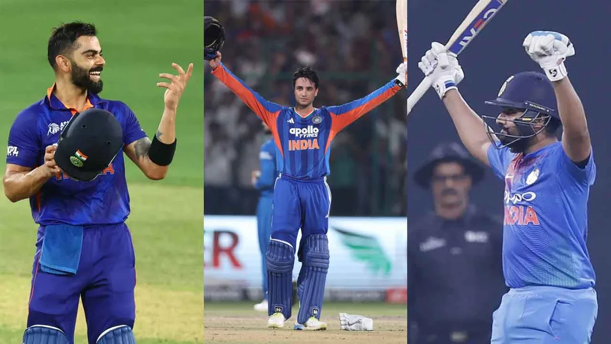 Rohit's record broken; Virat's equalled: List of Abhishek Sharma's records