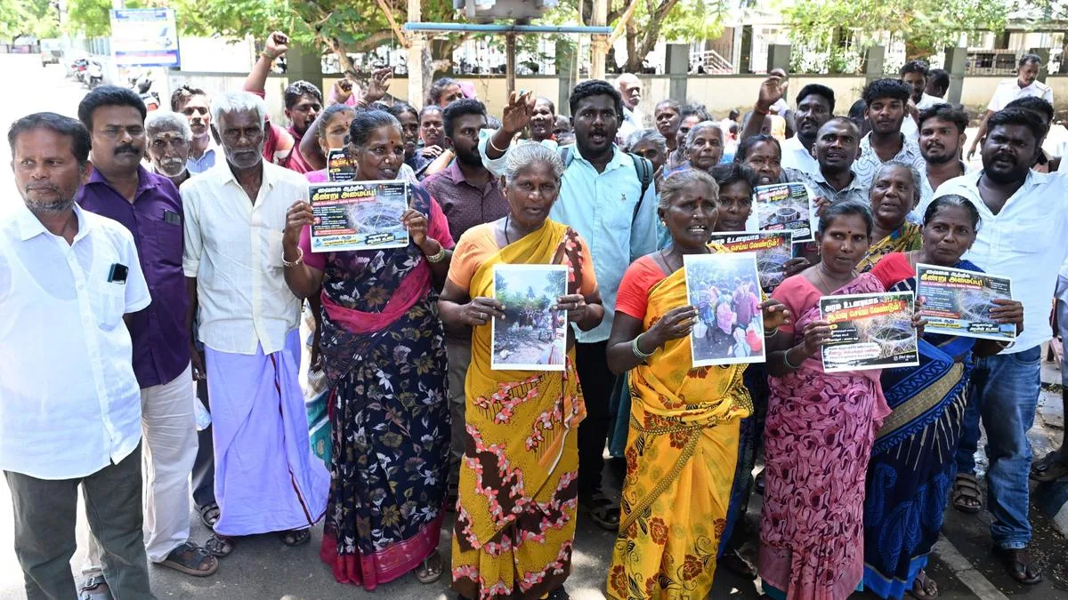 Kulathur residents urge district administration to stop unauthorised borewell on Vaigai river bank
