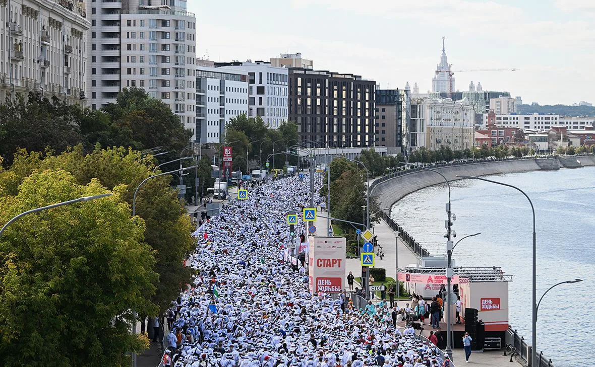 В Москве перекроют набережные для «Дня ходьбы» и «Московского спринта»